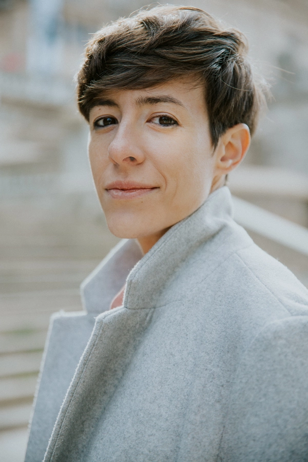 At the desk. The Spanish conductor Irene Delgado-Jiménez leads the Vienna Chamber Orchestra.