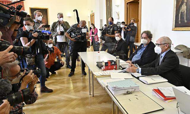 Im Zivillandesgericht Wien hatten im September 2021 (Bild) die Verhandlungen über die Amtshaftungsklagen von ehemaligen Ischgl-Besuchern begonnen.