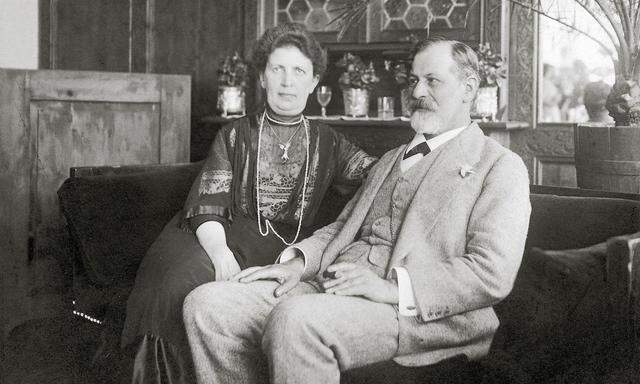 Sigmund Freud und Martha Freud
