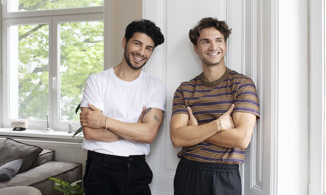 Tanju Koese und Mergim Shabani