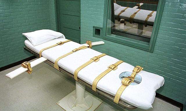 Eine Hinrichtungs-Zelle in Texas