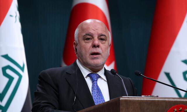 Der irakische Ministerpräsident Haider al-Abadi ist in einer schwierigen Lage