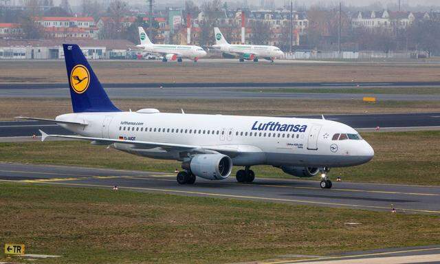 Airbus A320 der Lufthansa