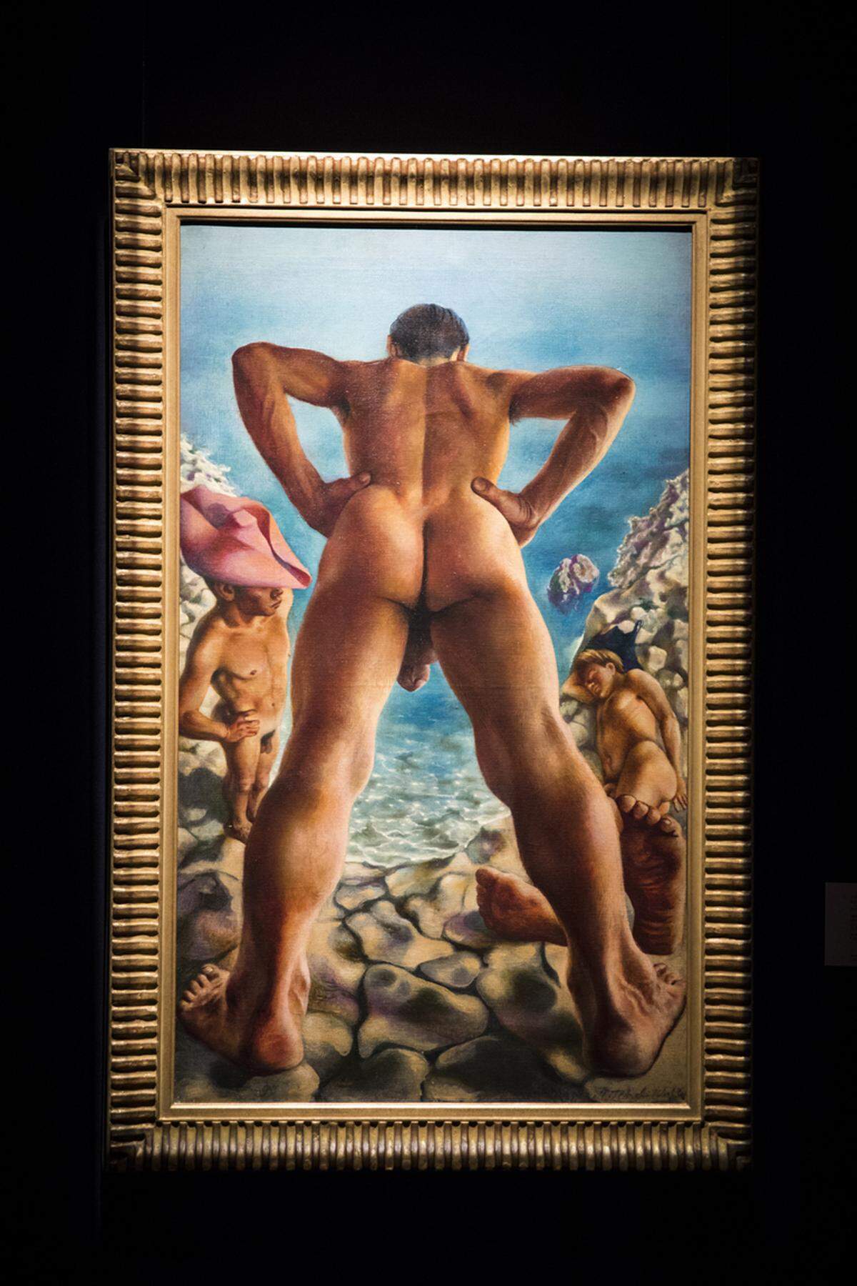 Auf Platz zwei landete Bathers von Pavel Tchelitchew (1938), Öl auf Leinwand. Ein privater Sammler aus Europa erhielt für 368.750 Pfund den Zuschlag.  