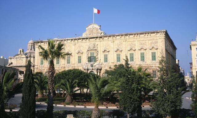 Parlament in La Valetta, Malta.