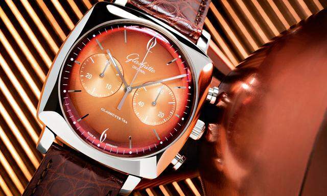 Farbenpracht. Glashütte Original „Sixties Iconic Tangerine“.