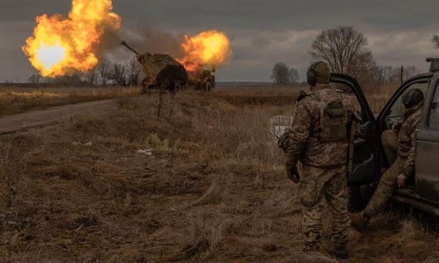 Schwedische Archer-Haubitzen wie diese leisten den ukrainischen Streitkräften wertvolle Dienste. Doch ohne Munition sind sie nutzlos. Und die geht zur Neige.