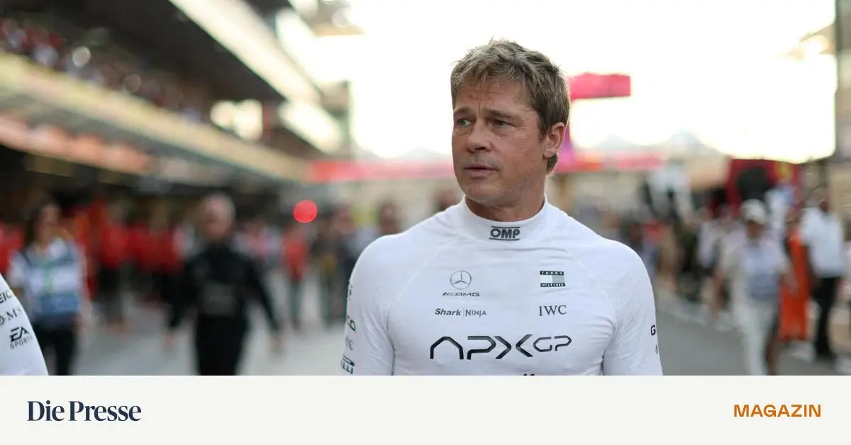 Brat-Pitt-im-F1-Film-Hollywood-entlang-der-Leitplanken