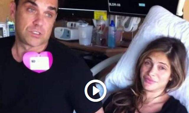 Robbie Williams dokumentierte Geburt seines Sohnes