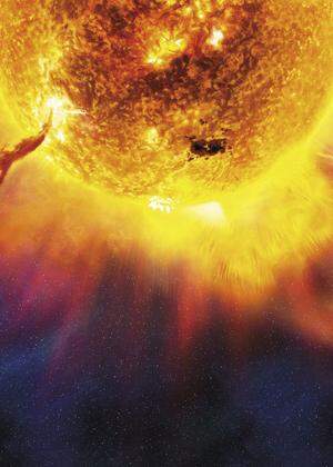 Die Sonne ist ein riesiges Fusionskraftwerk. Und damit der Ursprung allen Lebens.  