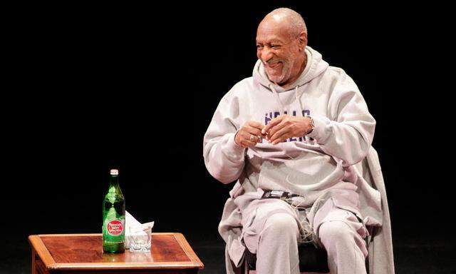 Comedian Bill Cosby performs at The Temple Buell Theatre in Denver in this file photo