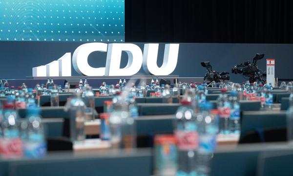 Der CDU-Parteitag startet in Berlin am Montag.
