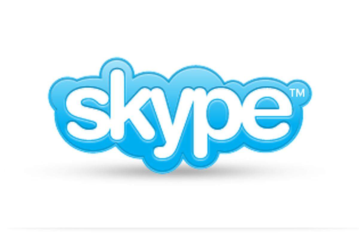 Das Markenzeichen von Skype ist ein weißes "s" auf babyblauem Grund. Rund 300 Millionen Menschen telefonieren heute mit Skype gratis rund um die Welt. Zwei Milliarden Telefonminuten kommen so jeden Tag zusammen.