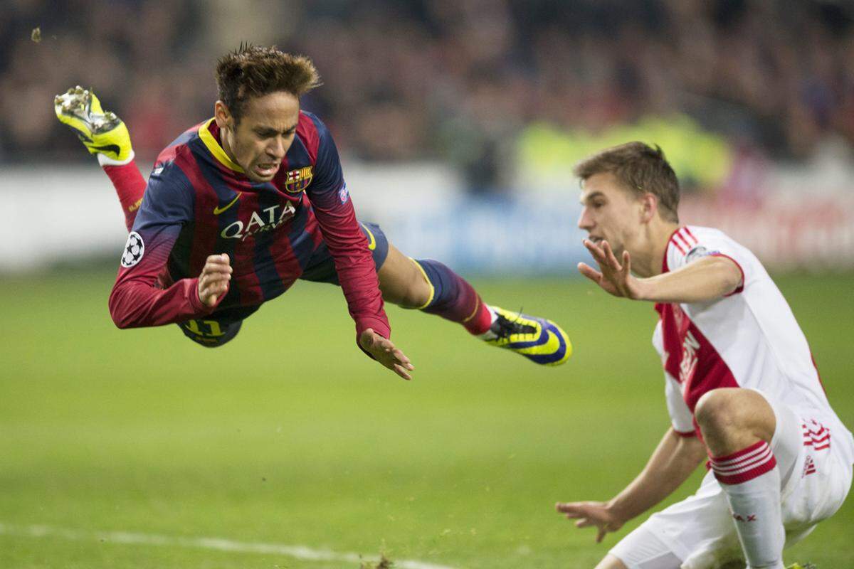 Auf € 50 Millionen bringt es auch Neymar, der im Sommer seine Heimat Brasilien verließ und beim FC Barcelona andockte.