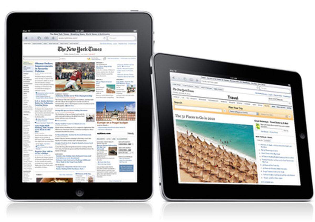 "Das gesamte Internet" sollen Benutzer dank des iPad in ihrer Hand halten, frohlockte Steve Jobs. Und in der Tat surft es sich mit dem iPad sehr flott, wie erste Erfahrungsberichte zeigen.