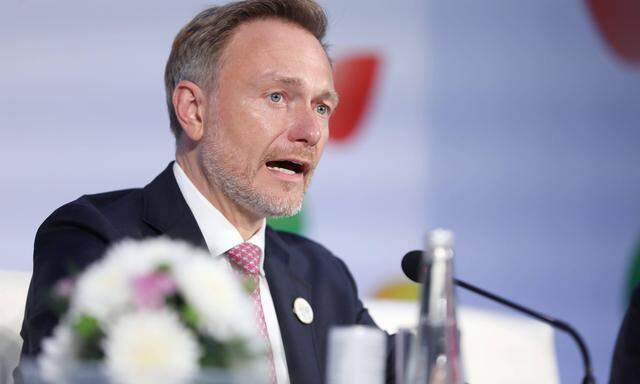 Deutschlands Finanzminister Christian Lindner: „Menschen haben das Gefühl, dass der Staat seine Aufgaben nicht erfüllt“