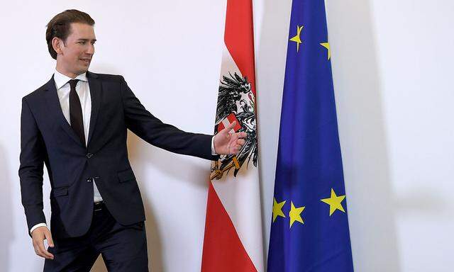 Sebastian Kurz hofft auf einen starken EU-Kurs gegen die US-Politik.