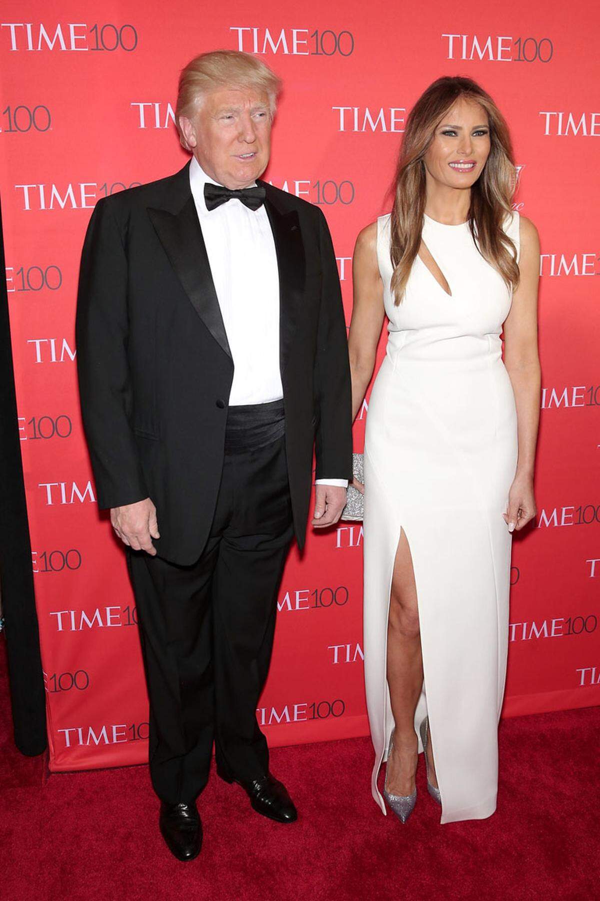 Donald Trump an der Seite seiner Ehefrau Melania.