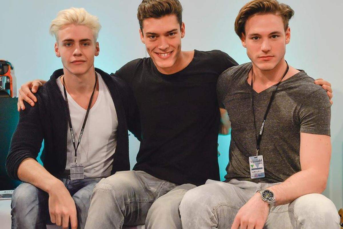 Immerhin kam auch Olivers älterer Bruder Manuel Stummvoll (19, rechts) unter die Top 3.