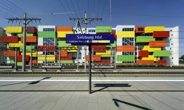 Themenbild: Salzburger Hauptbahnhof 