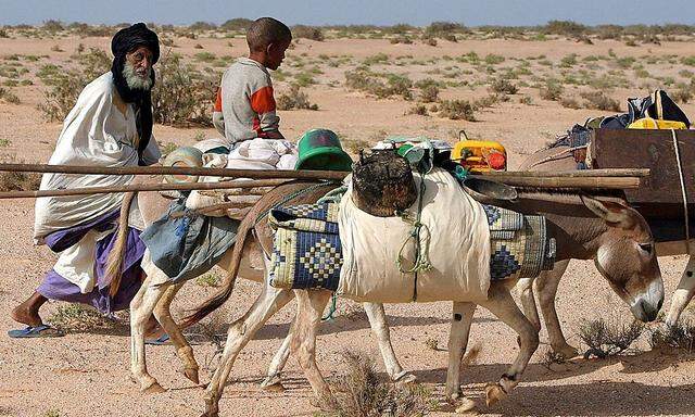 Archivbild aus Maurtanien. Die UNO befürchtet einen große Hungersnot.