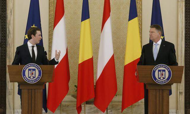 Bilanz der österreichischen Ratspräsidentschaft: Bundeskanzler Kurz traf am Freitag den rumänischen Präsidenten, Klaus Johannis – Rumänien ist das nächste Vorsitzland.