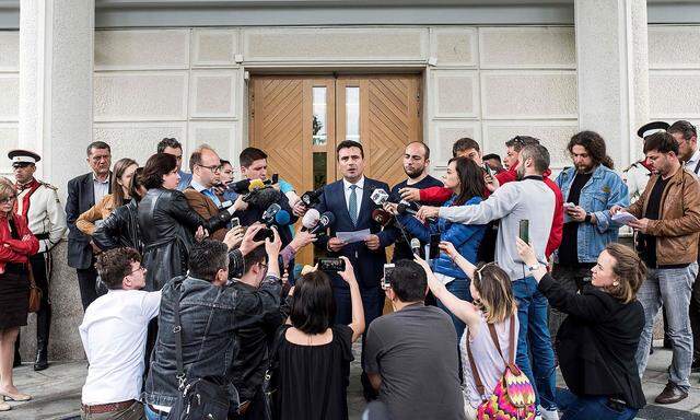 Zoran Zaev sieht sein Land reif für eine neue Politikführung.