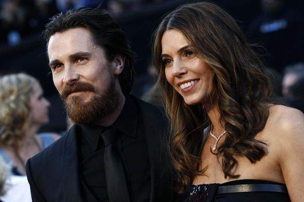 Bekam einen Oscar für "The Fighter": Christian Bale mit Ehefrau Sibi Blazic.