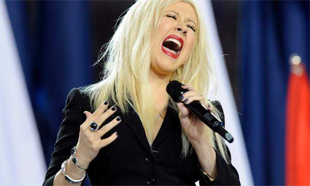 Super Bowl Christina Aguilera