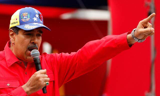Venezuelas Machthaber Nicolás Maduro wird vor der Präsidentenwahl nervös.