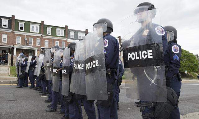 USA BALTIMORE PROTEST GRAY