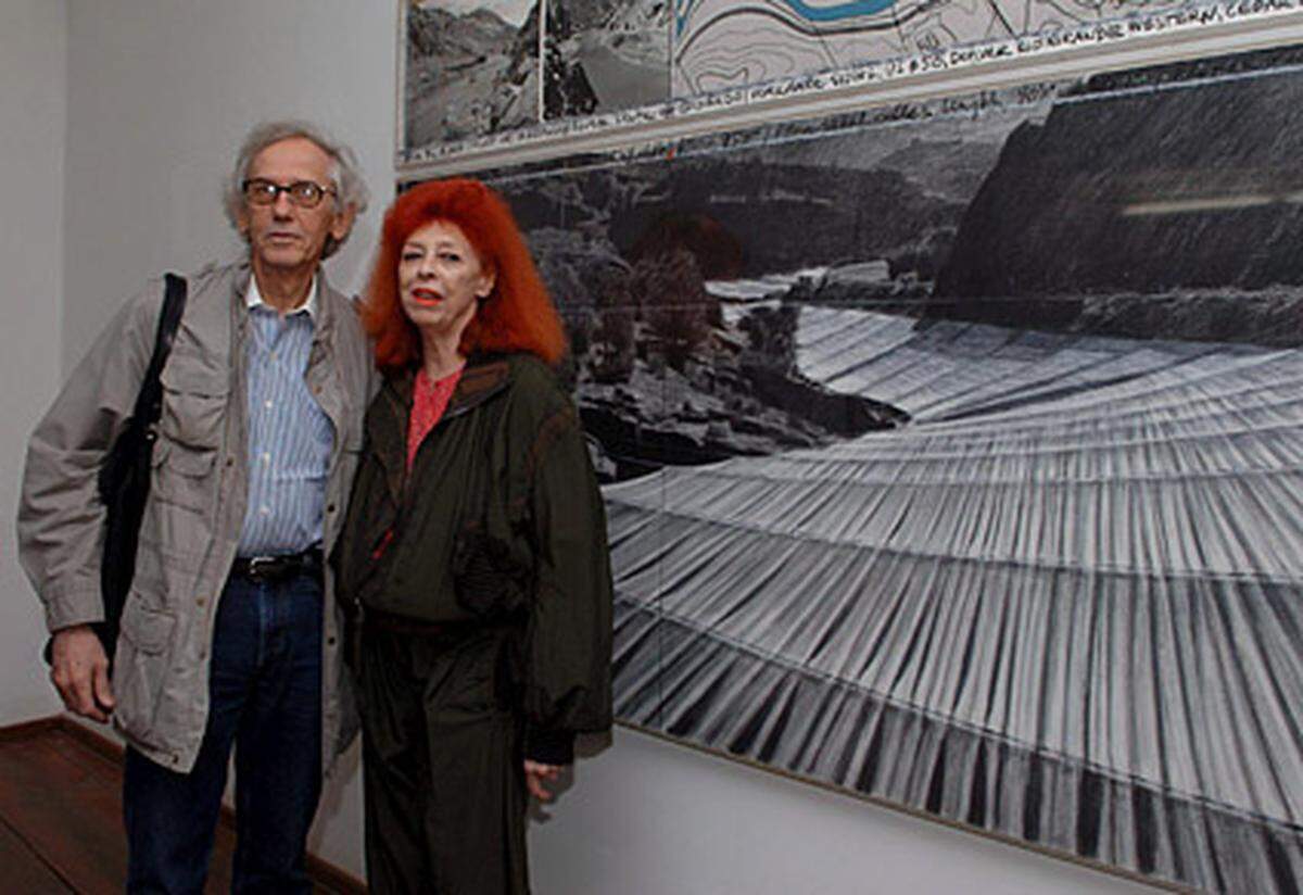 Zuletzt plante Jeanne-Claude mit Christo die Verpackung des Arkansas River im US-Bundesstaat Colorado mit dem Titel "Over the River".