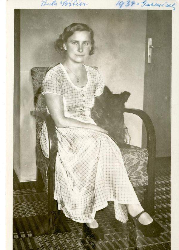 Paula Schlier lebte von 1899 bis 1977, hier ein Foto von 1934.