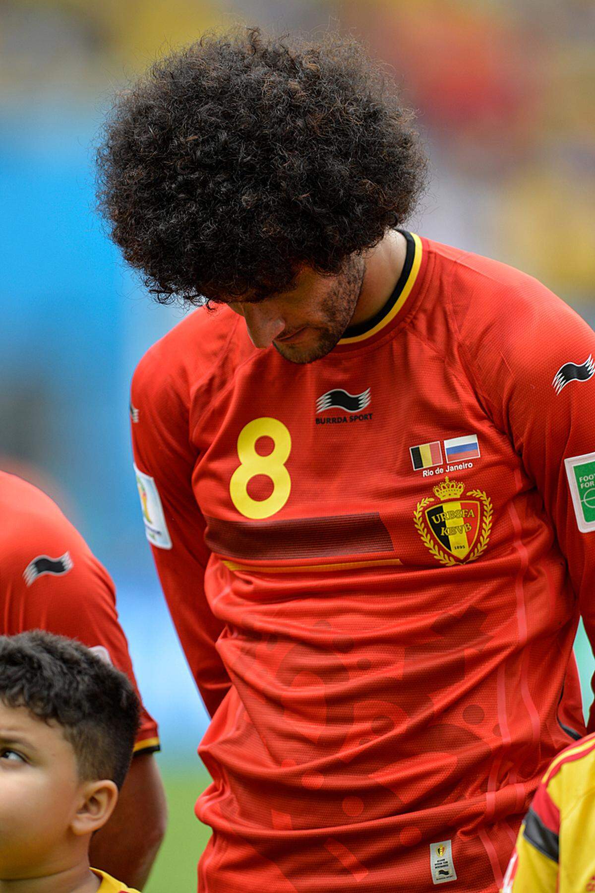 Wir verneigen uns vor der vollen Haarpracht von Marouane Fellaini aus Belgien.Haben Sie noch andere Vorschläge für die schönste Frisur der WM? Dann schicken Sie uns eine Email an feedback@diepresse.com.