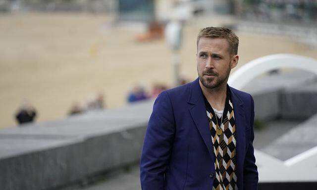 Canadian actor Ryan Gosling takes part in a photo call to promote the feature film ´First Man´ at the San Sebastian Film Festival