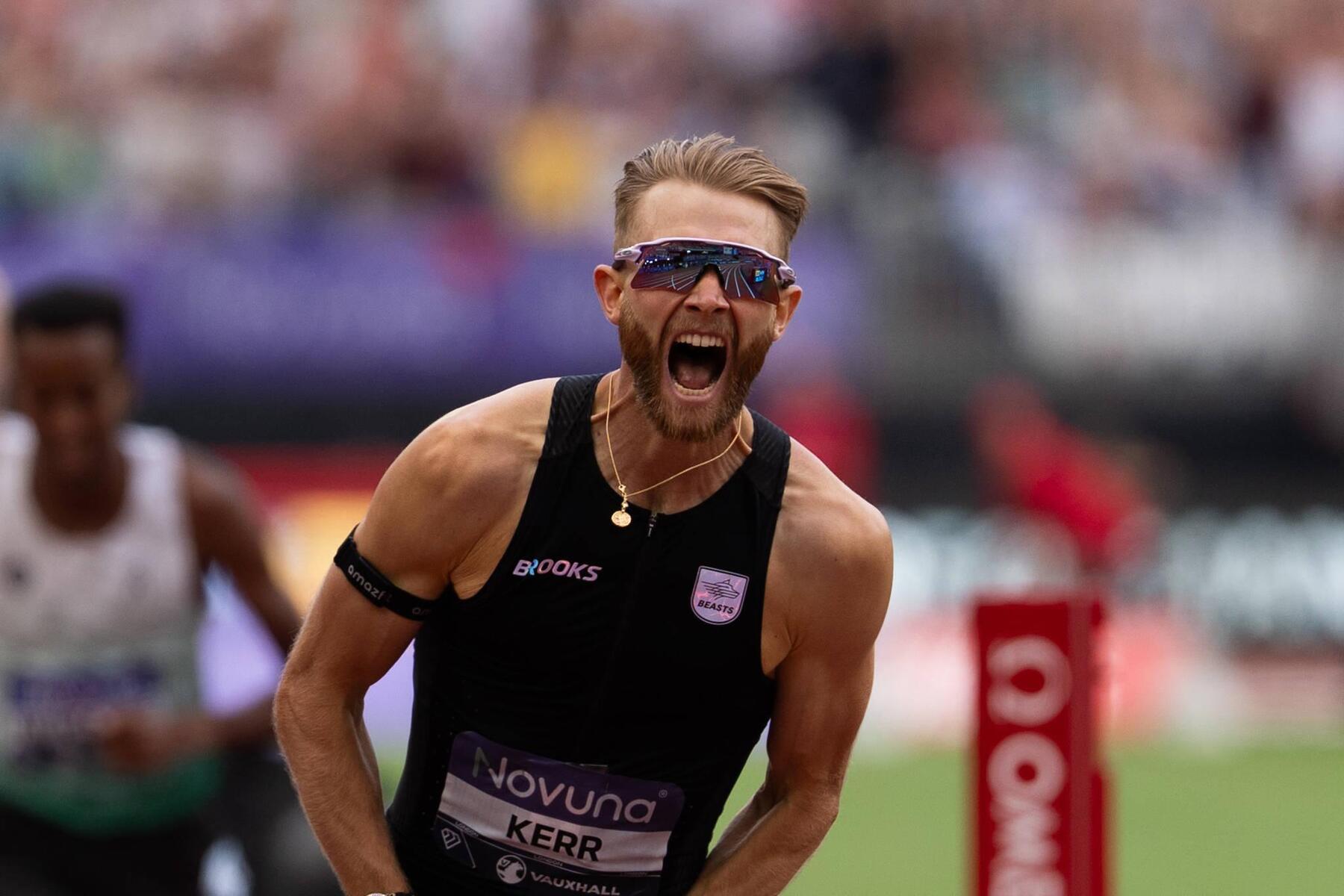 Kerr breaks 27-year-old world mile record in London; Duplantis defeated