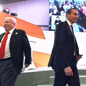 Bürgermeister Michael Häupl, Bundeskanzler Christian Kern (SPÖ)