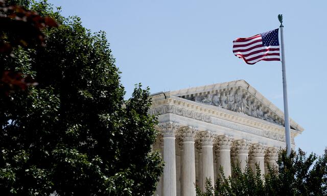 Der Supreme Court in Washington. 