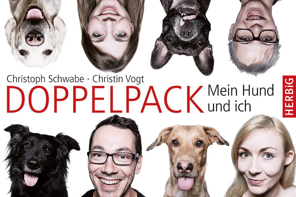 Dies und viel mehr bietet Christoph Schwabes und Christin Vogts Buch "Doppelpack: Mein Hund und ich", 1. Auflage 2014, 144 S., ISBN: 978-3-7766-2737-4, >> Herbig Verlag.