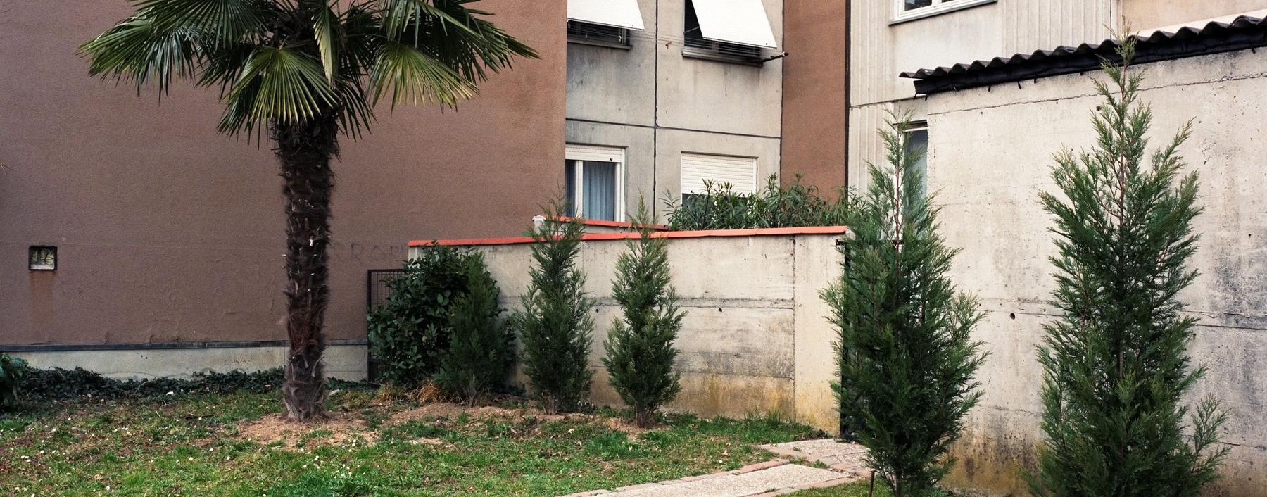 Meine Nostalgie beim Betreten der Plattenbauten verstehen weder deren Bewohnerinnen und Bewohner noch die Westeuropäer. Nova Gorica, Slowenien.