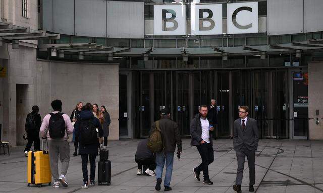 Das BBC-Headquarter in London.