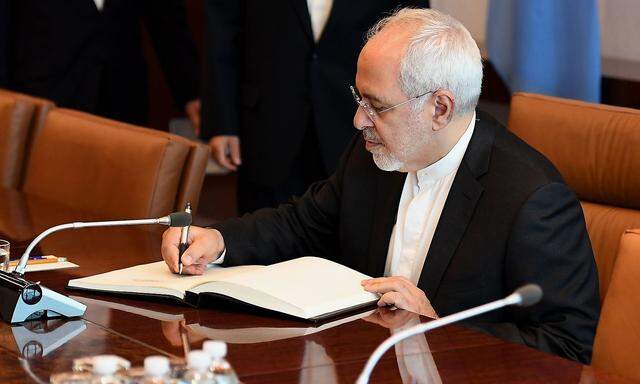 Der iranische Außenminister Mohammed Jawad Zarif sieht sein Land von den USA ungerecht behandelt.