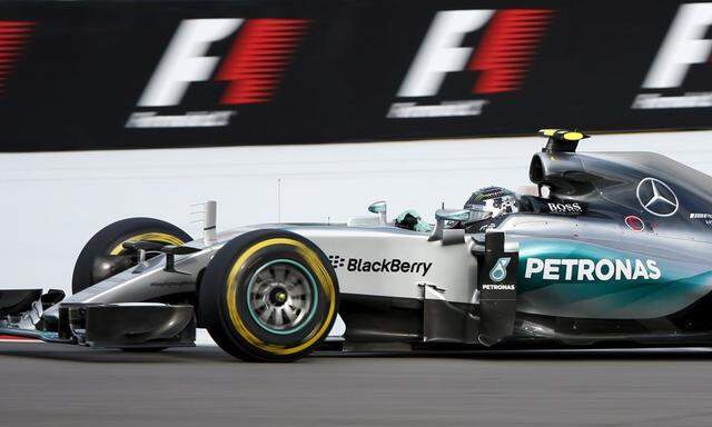 Mercedes Formula One driver Rosberg of Germany drives during the qualifying session of the Russian F1 Grand Prix in Sochi