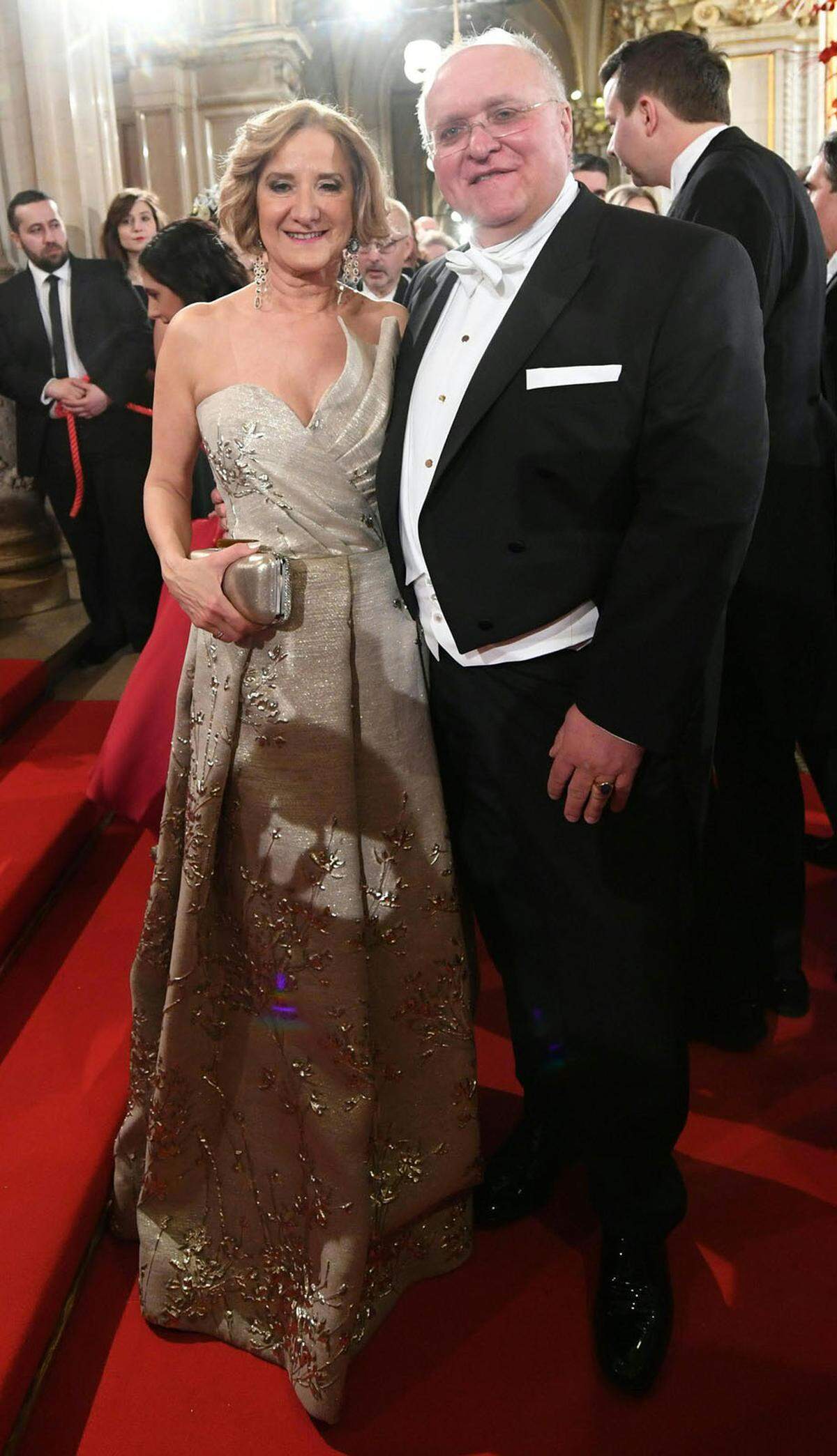 Landeshauptfrau Johanna Mikl-Leitner (ÖVP) mit Ehemann Andreas Mikl.  