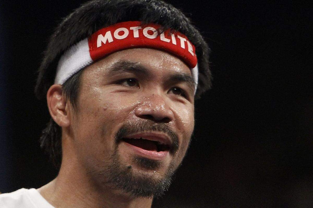 Boxer Manny Pacquiao (160 Millionen)