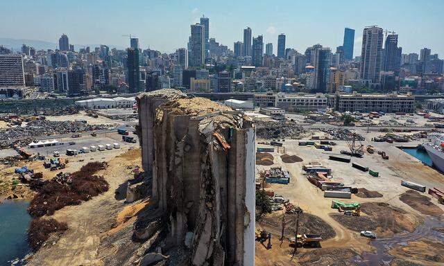Ein Jahr nach der veheereden Explosion in Beirut sind die Schäden der Katastrophe noch immer nicht behoben.