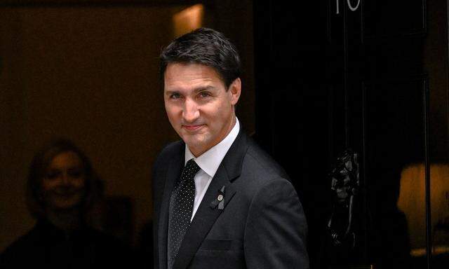 Der Premierminister von Kanada, Justin Trudeau. Der Tod der Queen hat die Debatte über den Fortbestand der Monarchie angeheizt.