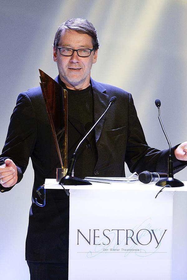 Michael Thalheimer bekam den Nestroy für die beste Regie - ebenfalls für "Elektra".