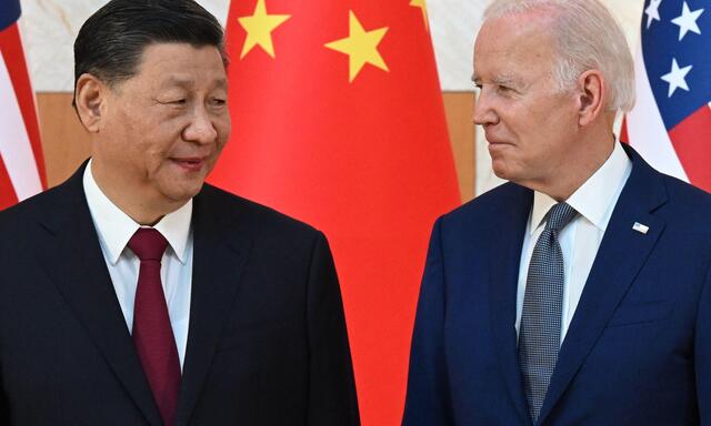 Joe Biden und Xi Jinping im November 2022. 