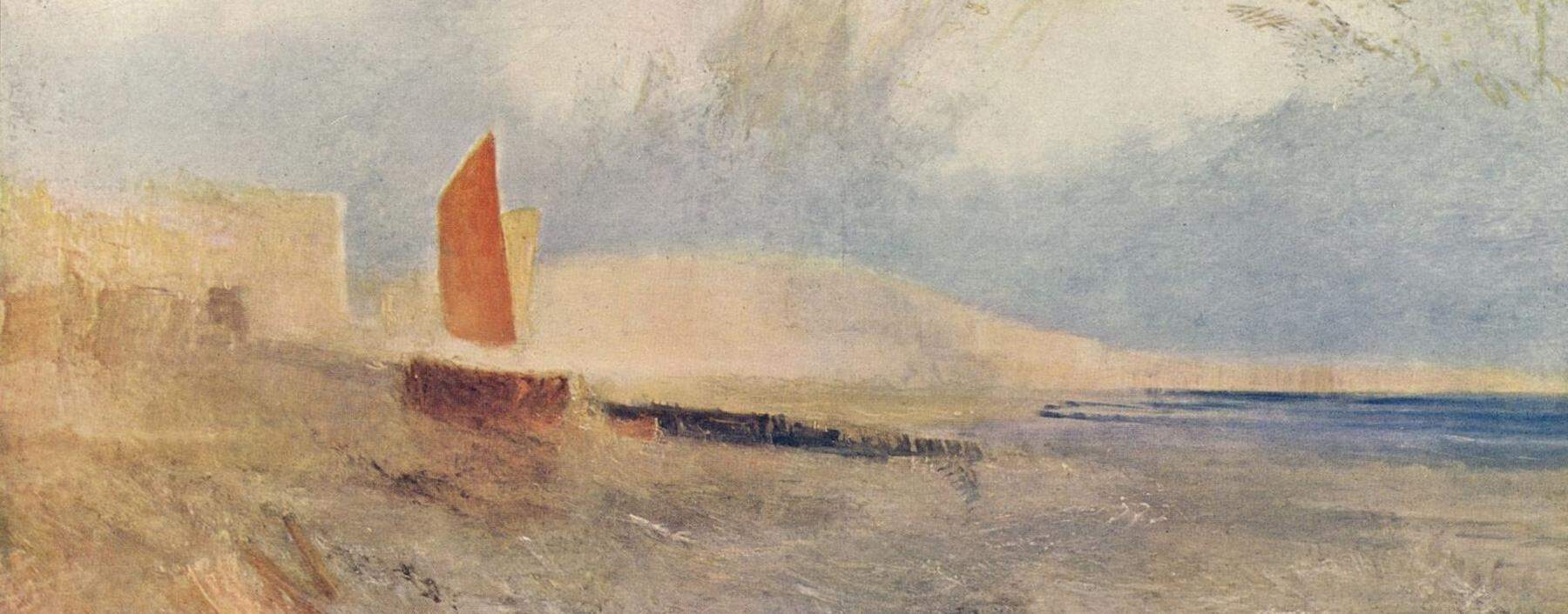 William Turner: „Hastings“ (1830–1835), Öl auf Leinwand, Tate Gallery. 